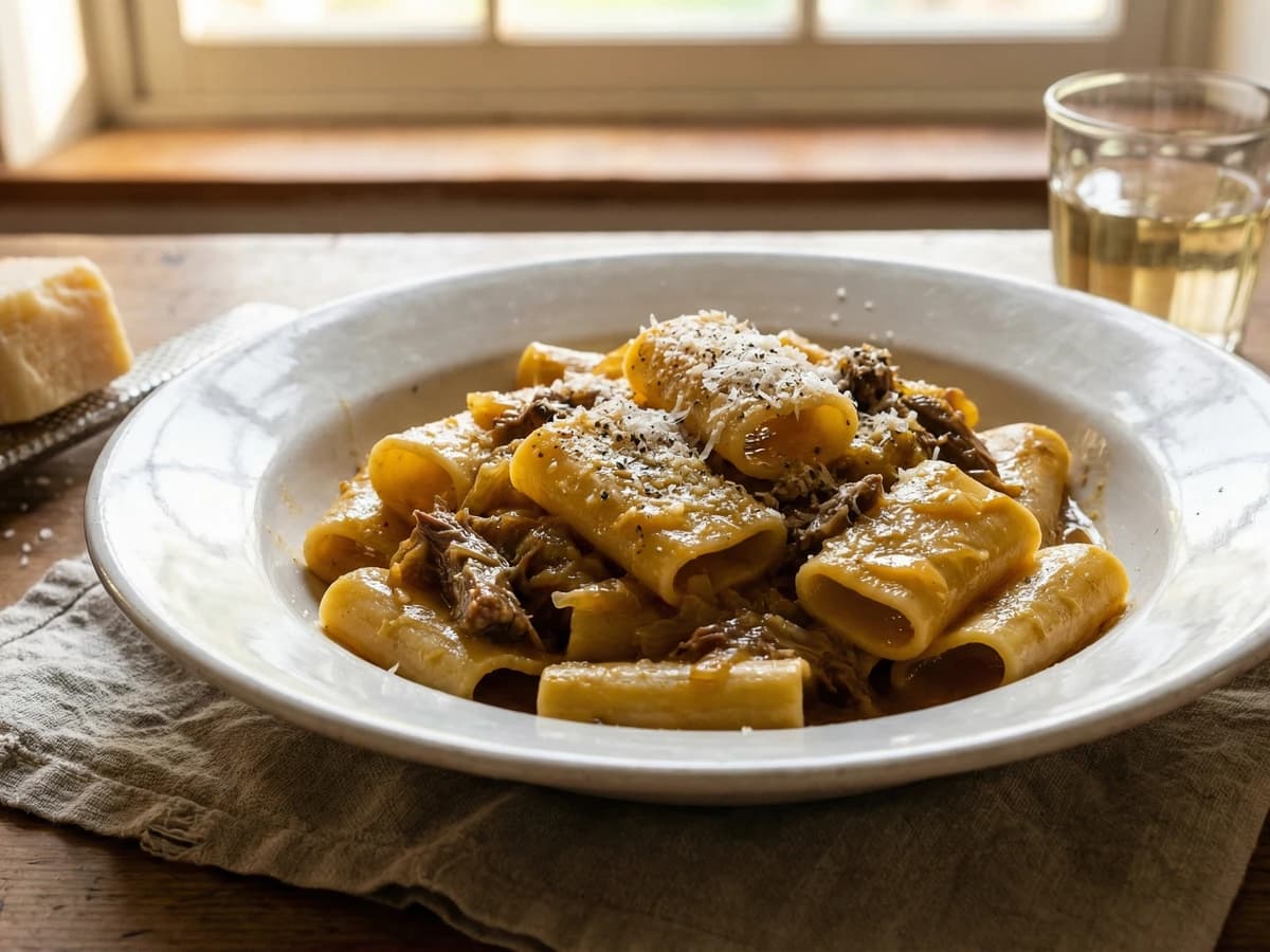 Paccheri alla Genovese