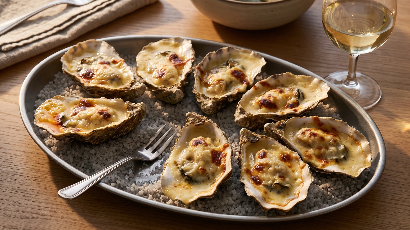 Huîtres à la Mornay