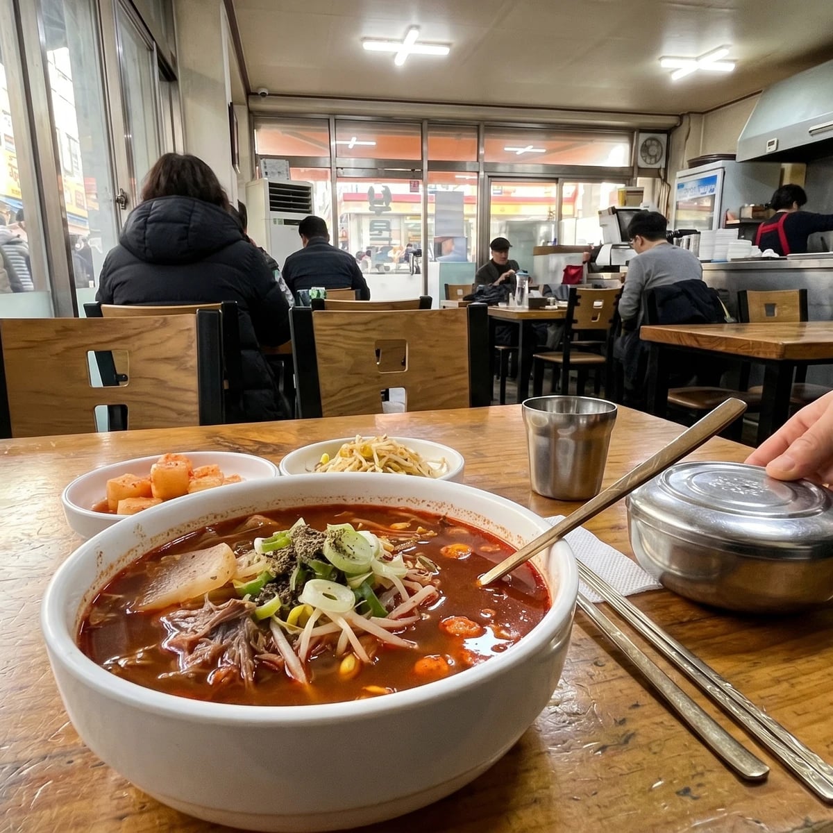 Ttaro-gukbap (Daegu Separated Rice Soup)