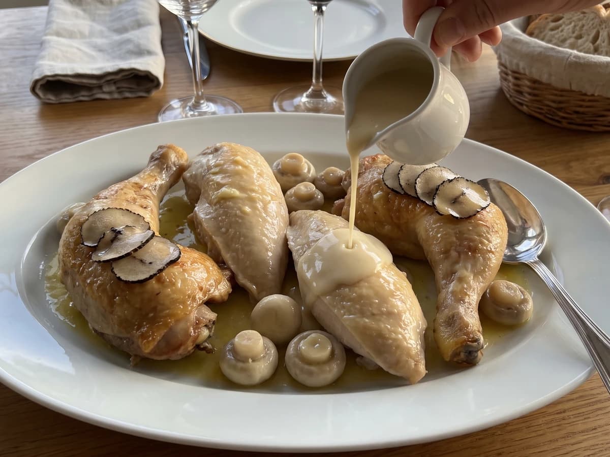 Poularde Chevalière - Chef Juliette