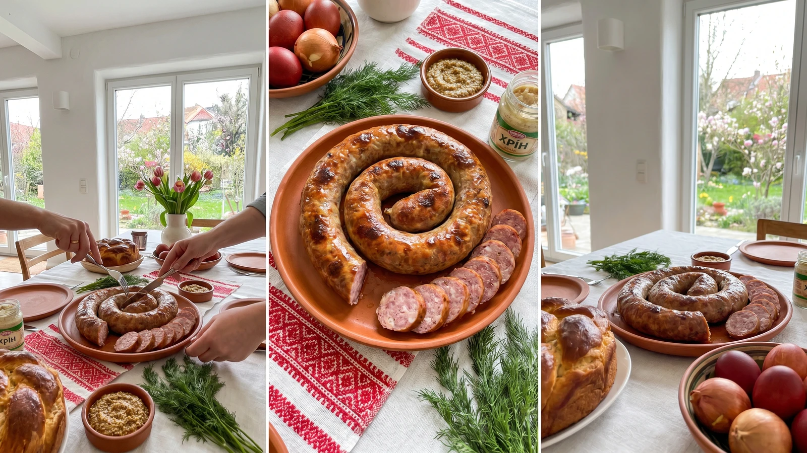 Domashnia Kovbasa (домашня ковбаса, homemade sausage)