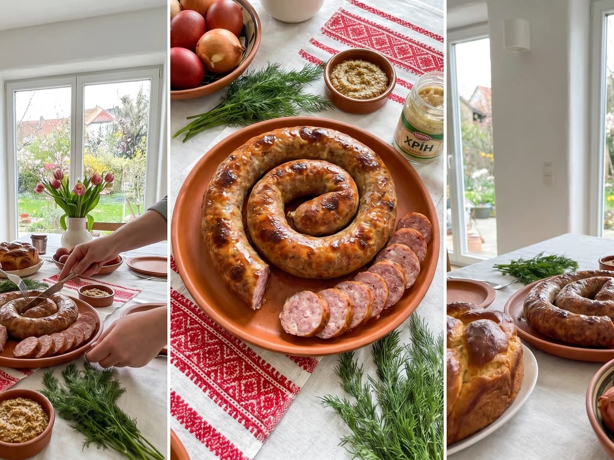Domashnia Kovbasa (домашня ковбаса, homemade sausage)