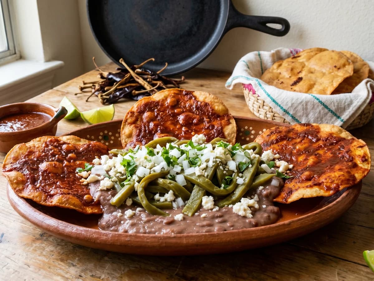 Tostada Borracha Potosina - Chef Lupita
