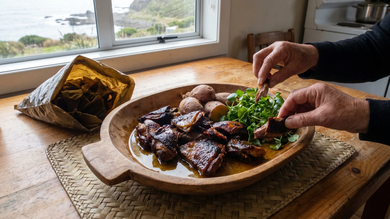 Huahua Tītī (Māori Muttonbird Preserved in Fat)