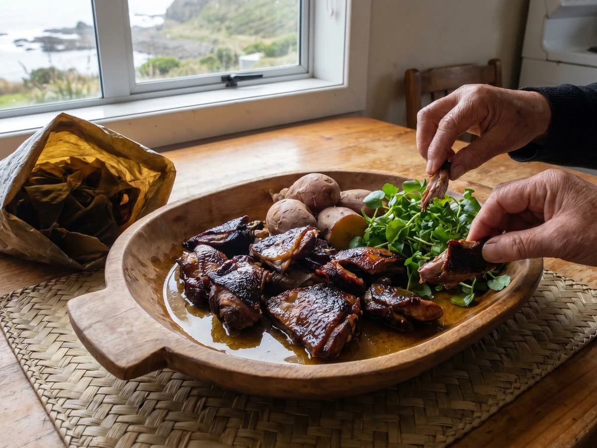 Huahua Tītī (Māori Muttonbird Preserved in Fat) - Chef Makoa