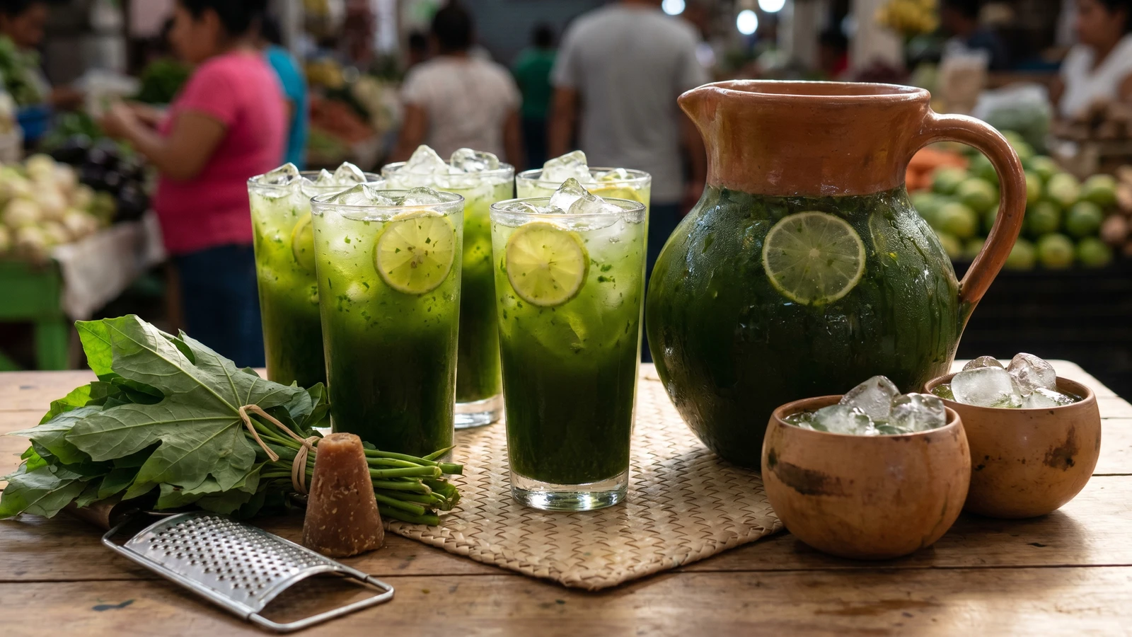 Agua de Chaya Tabasqueña