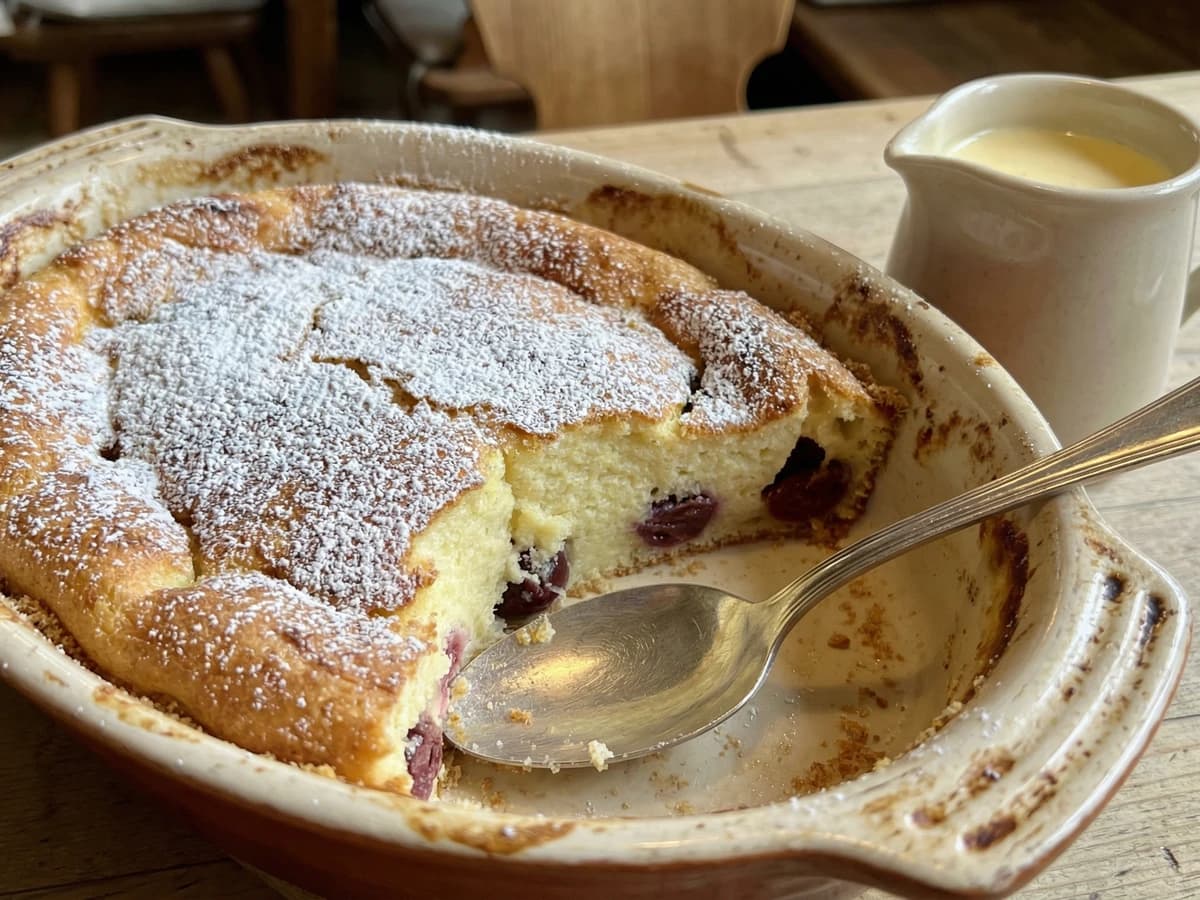 Grießauflauf (Semolina Soufflé) - Chef Elsa
