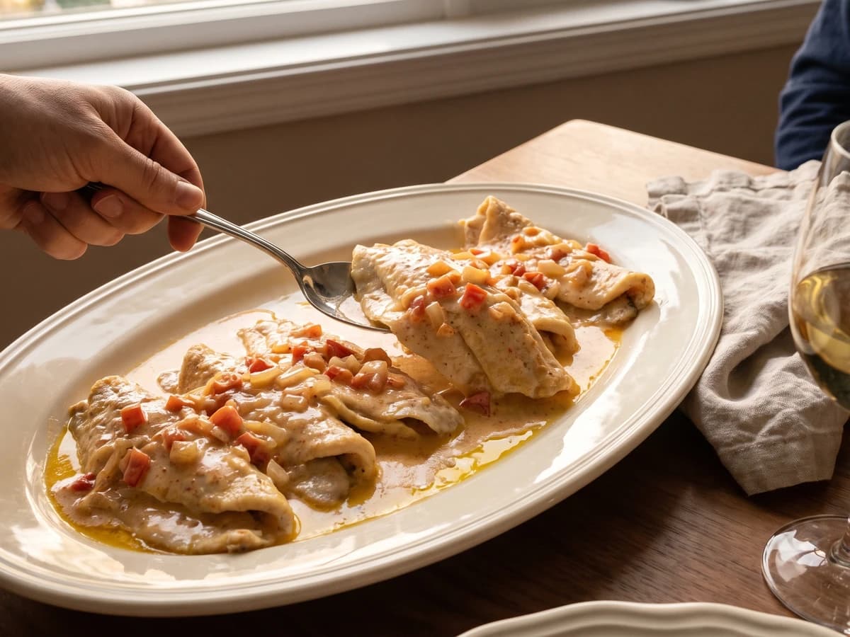 Filets de Soles à la Hongroise - Chef Juliette