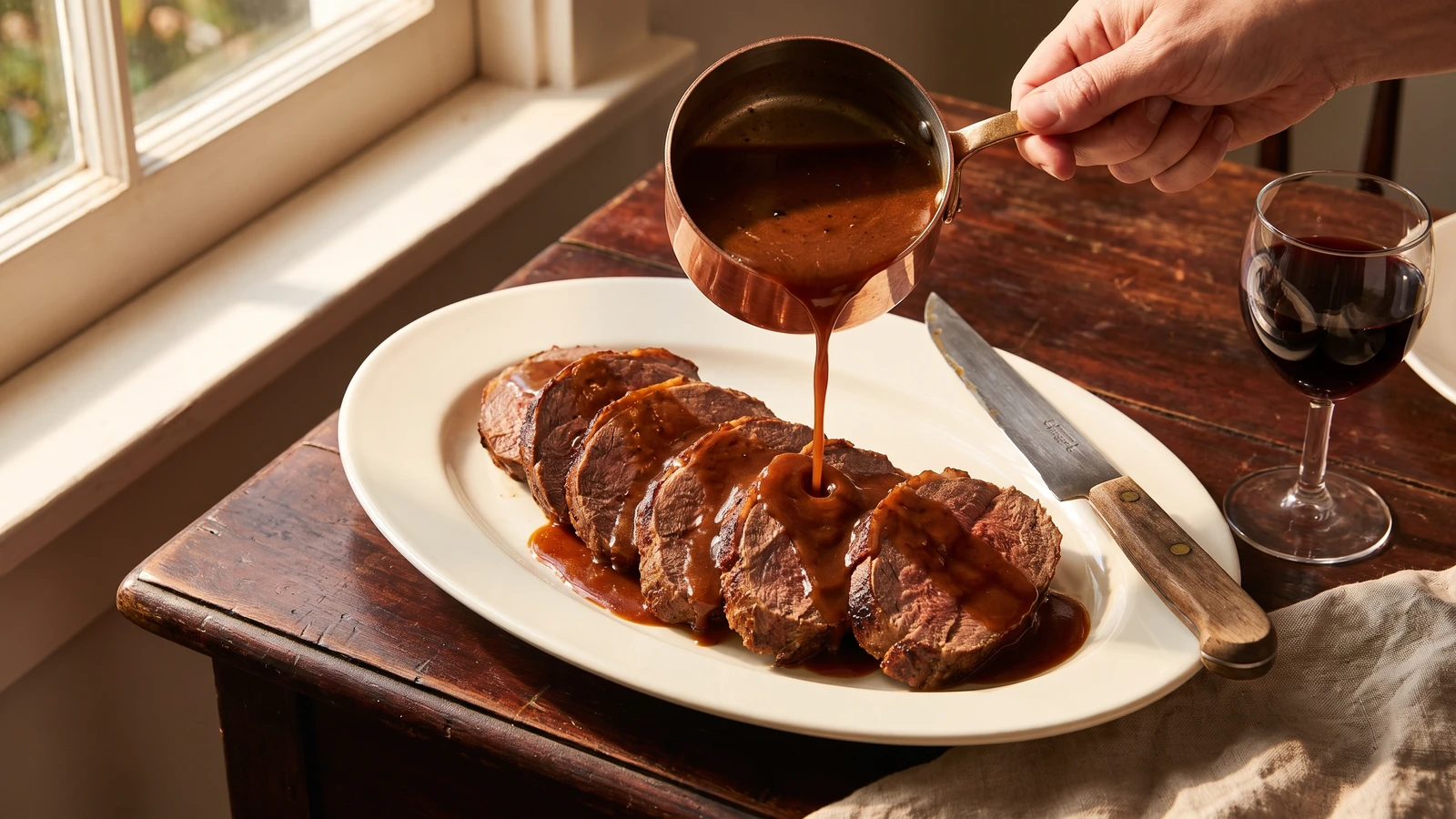 Poivrade Sauce For Venison