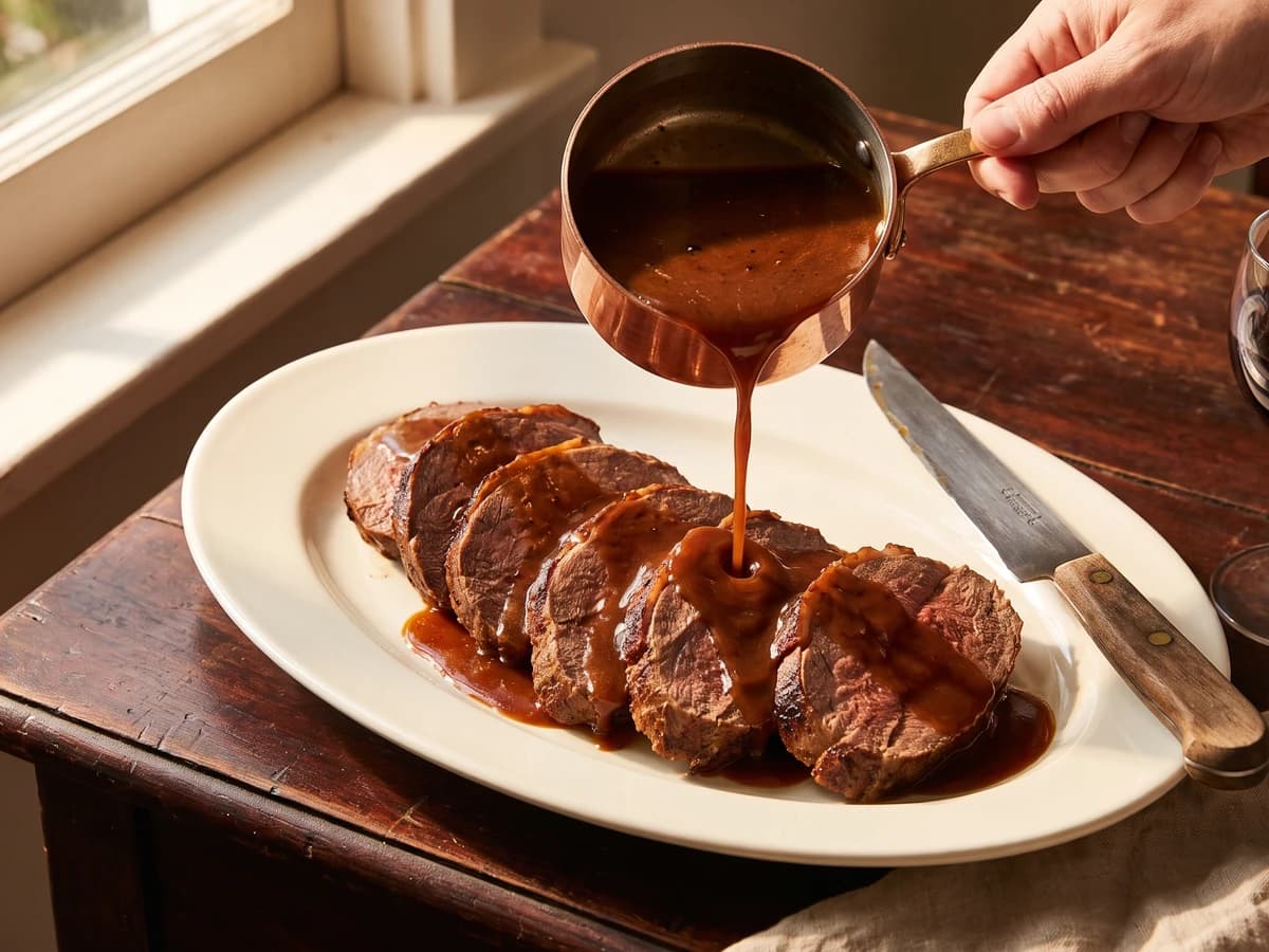 Poivrade Sauce For Venison - Chef Juliette