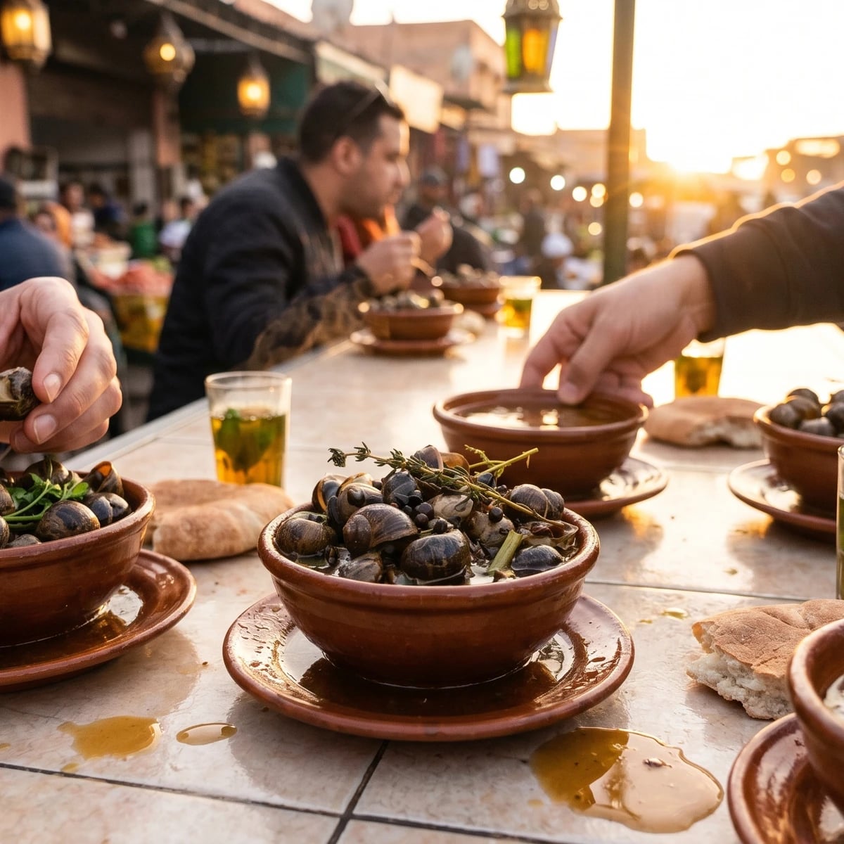 Ghoulal (Babbouche) Moroccan Snail Broth