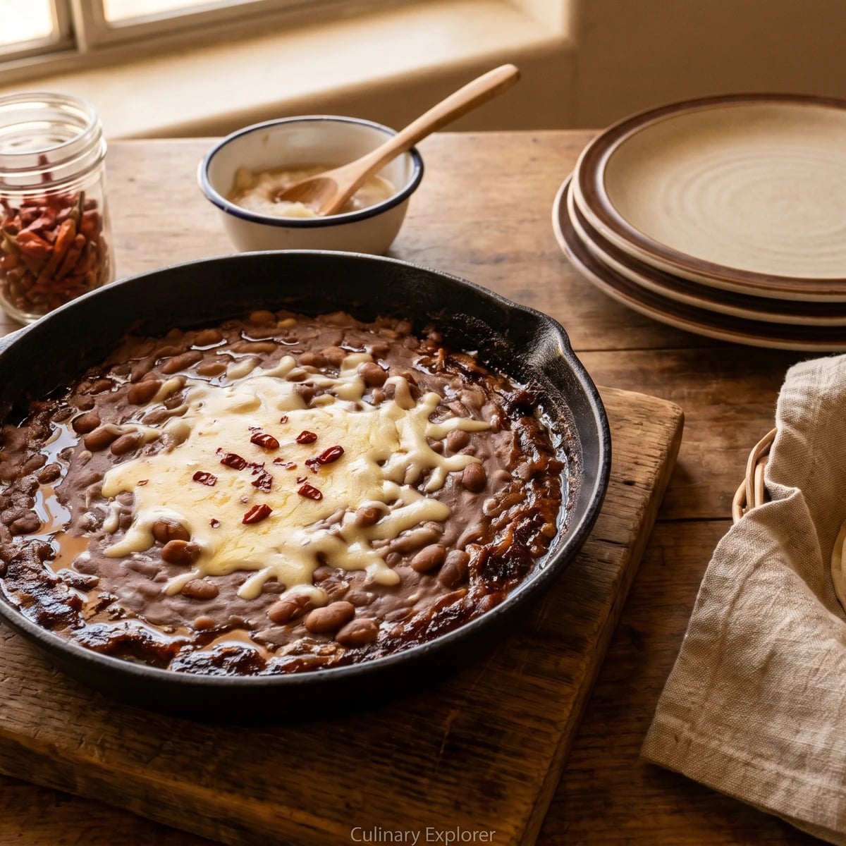 Frijoles Refritos Sonorenses con Manteca