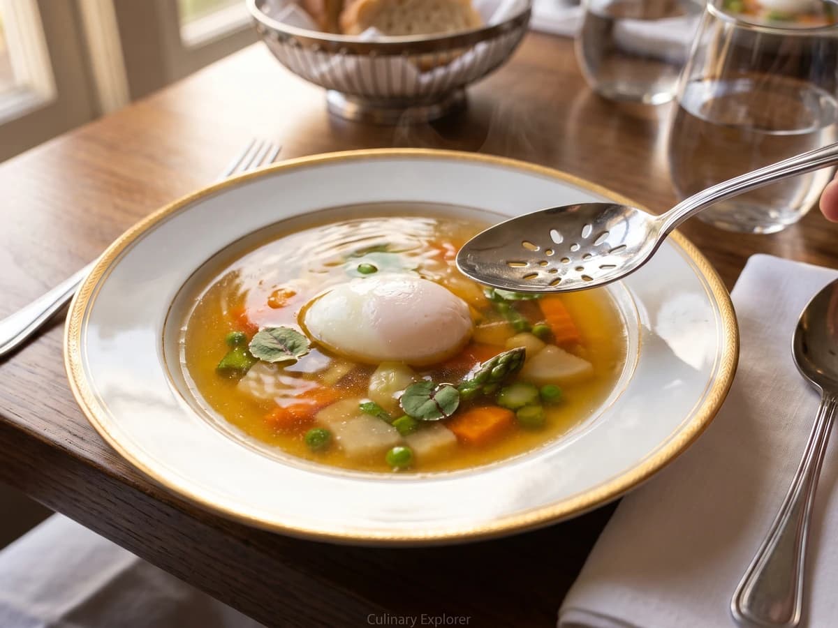 Consommé Colbert - Chef Juliette