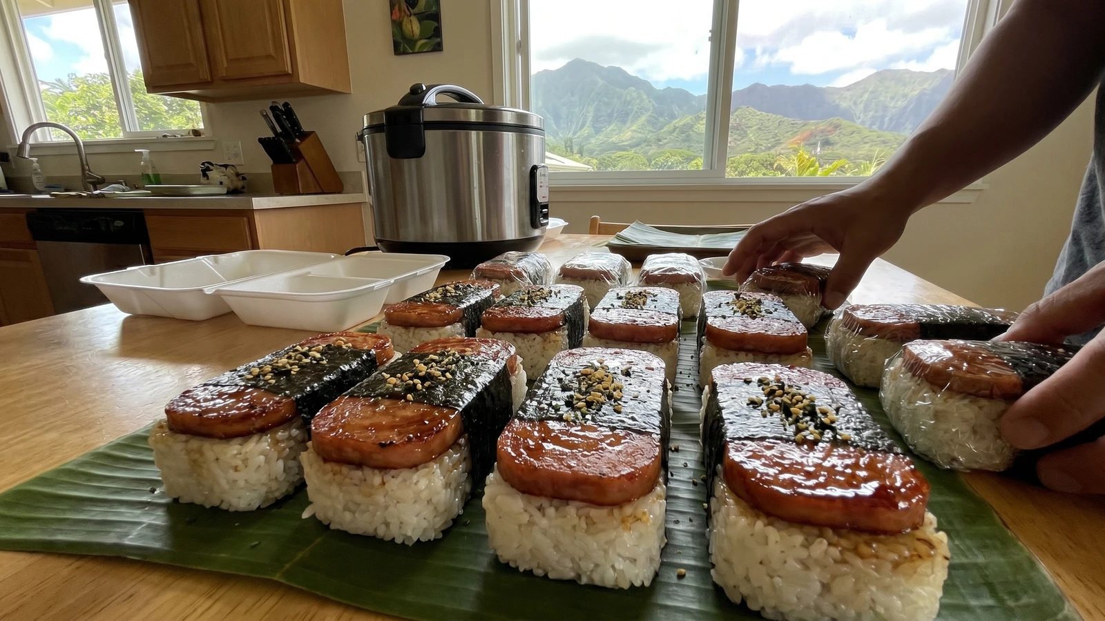 Spam Musubi (Hawaiʻi Local Rice and Nori Wrap)