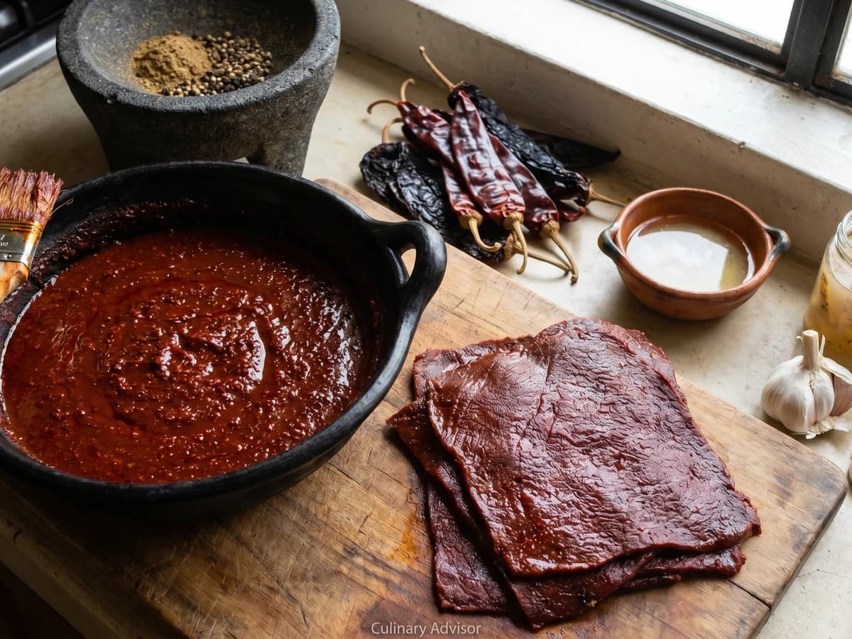 Adobo de Cecina Enchilada Oaxaqueña