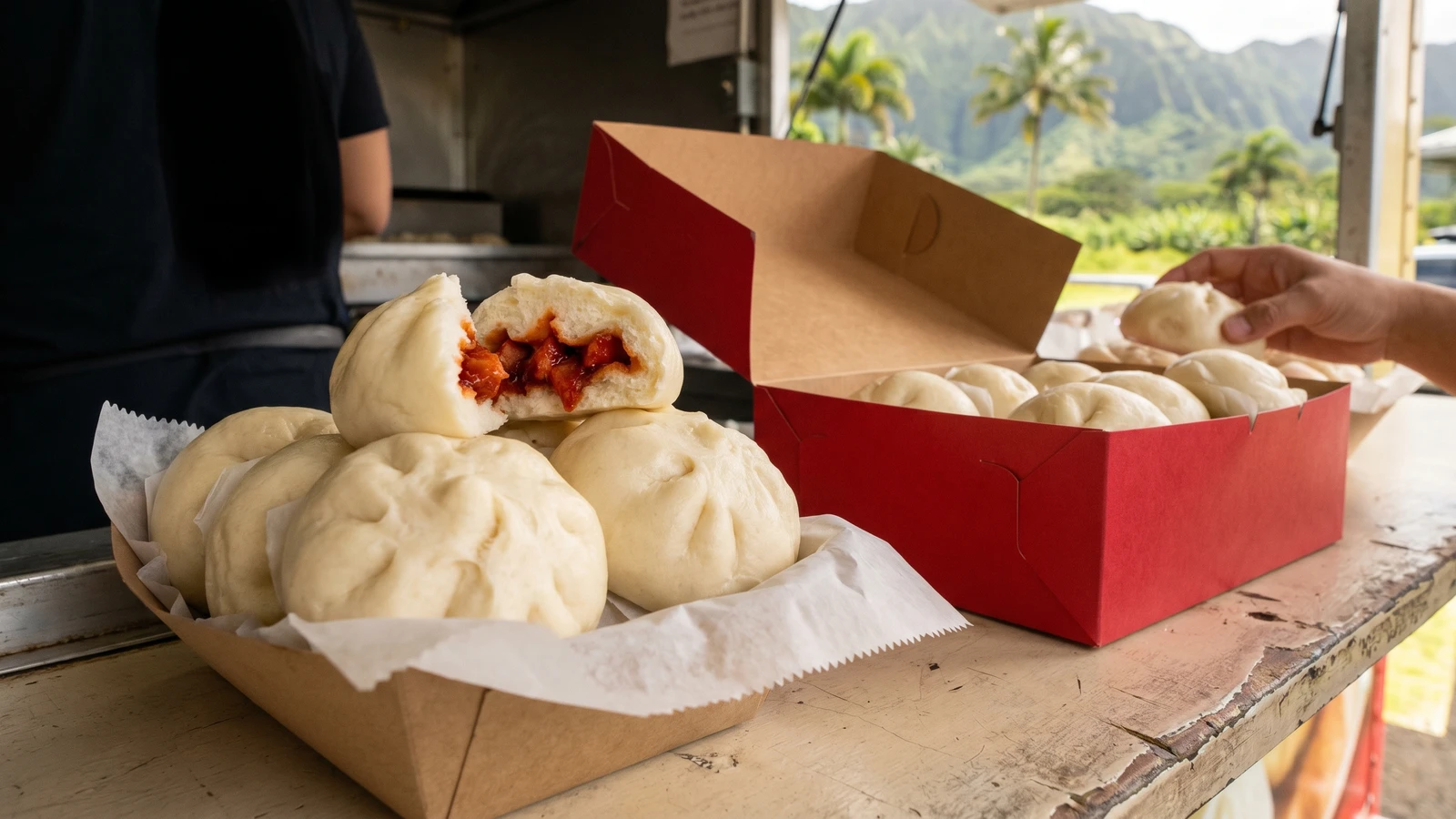 Manapua (Hawaiʻi Local Char Siu Pork Bun)