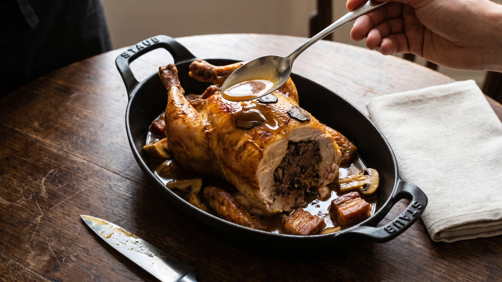 Poulet de Grains à la Belle-Meunière