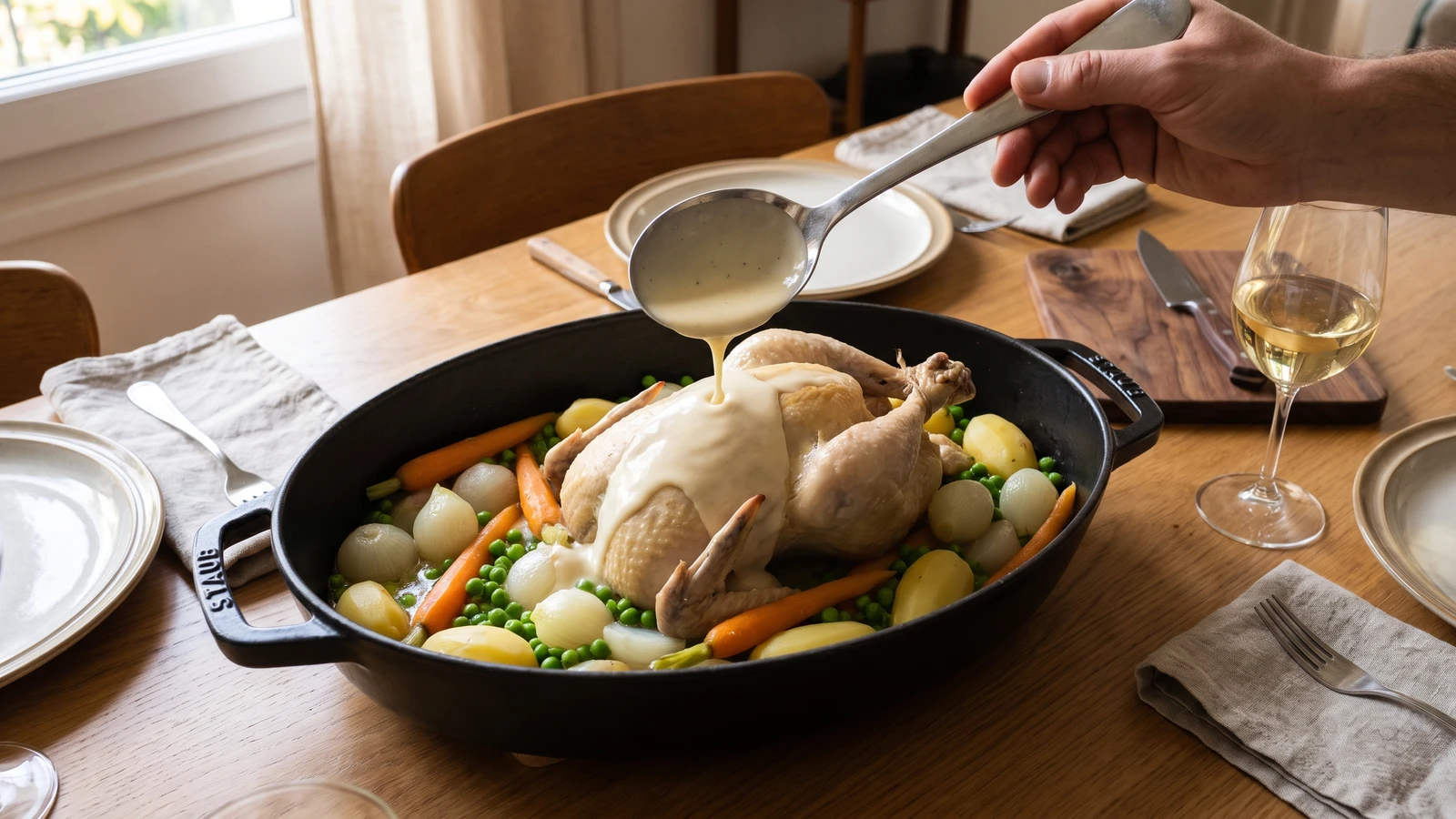 Poularde Petite Mariée