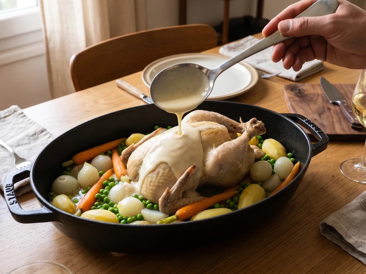 Poularde Petite Mariée - Chef Juliette
