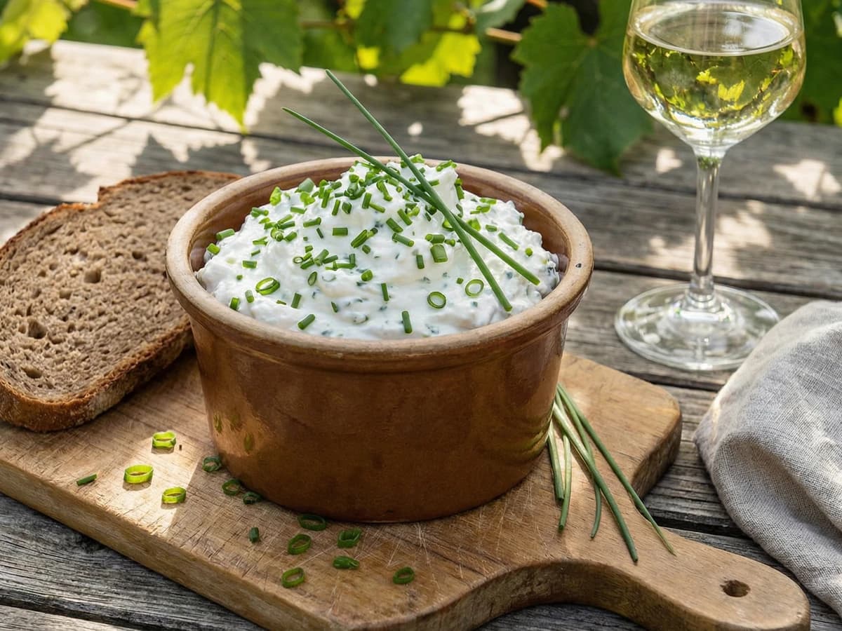 Topfenaufstrich mit Schnittlauch - Chef Elsa