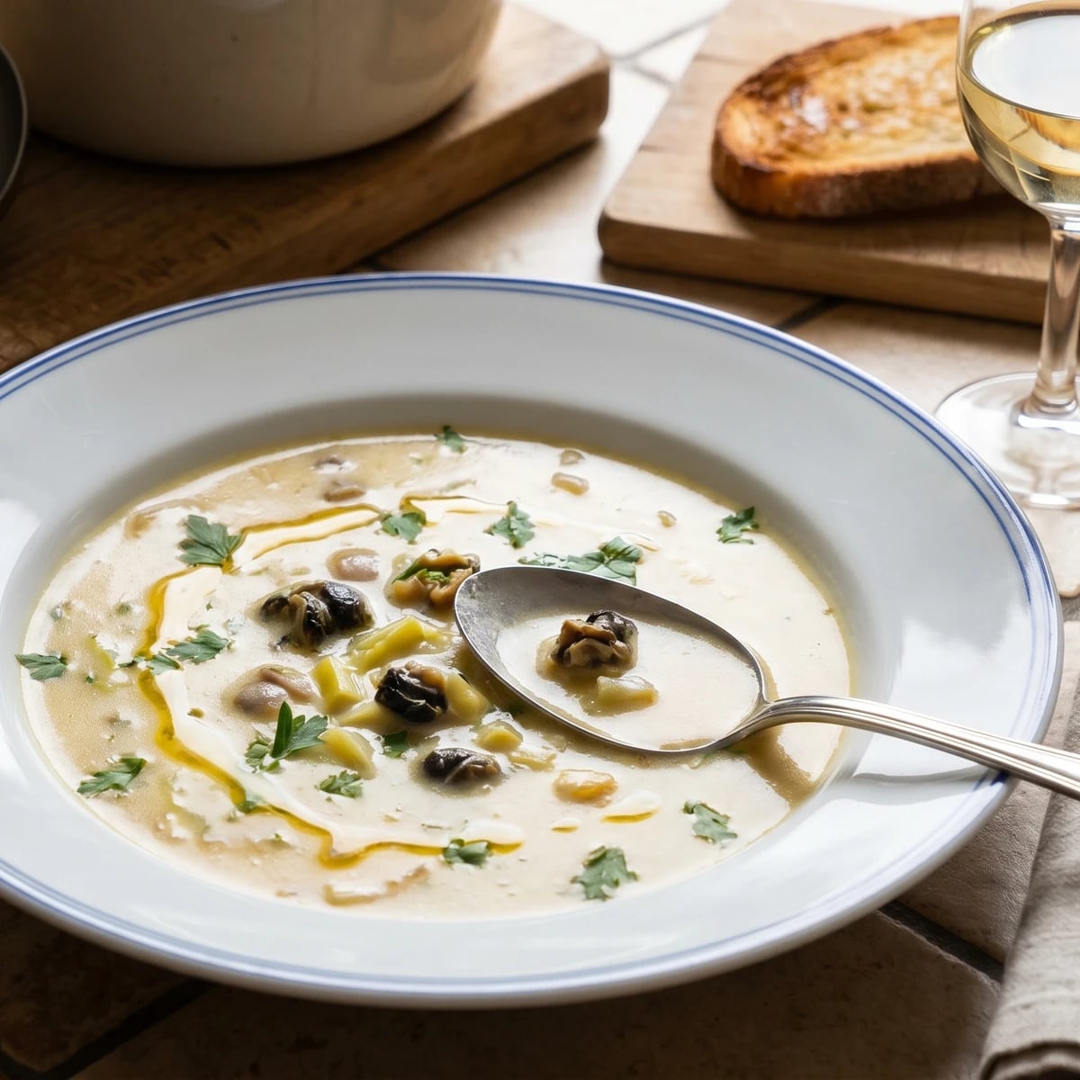 Badische Schneckensuppe