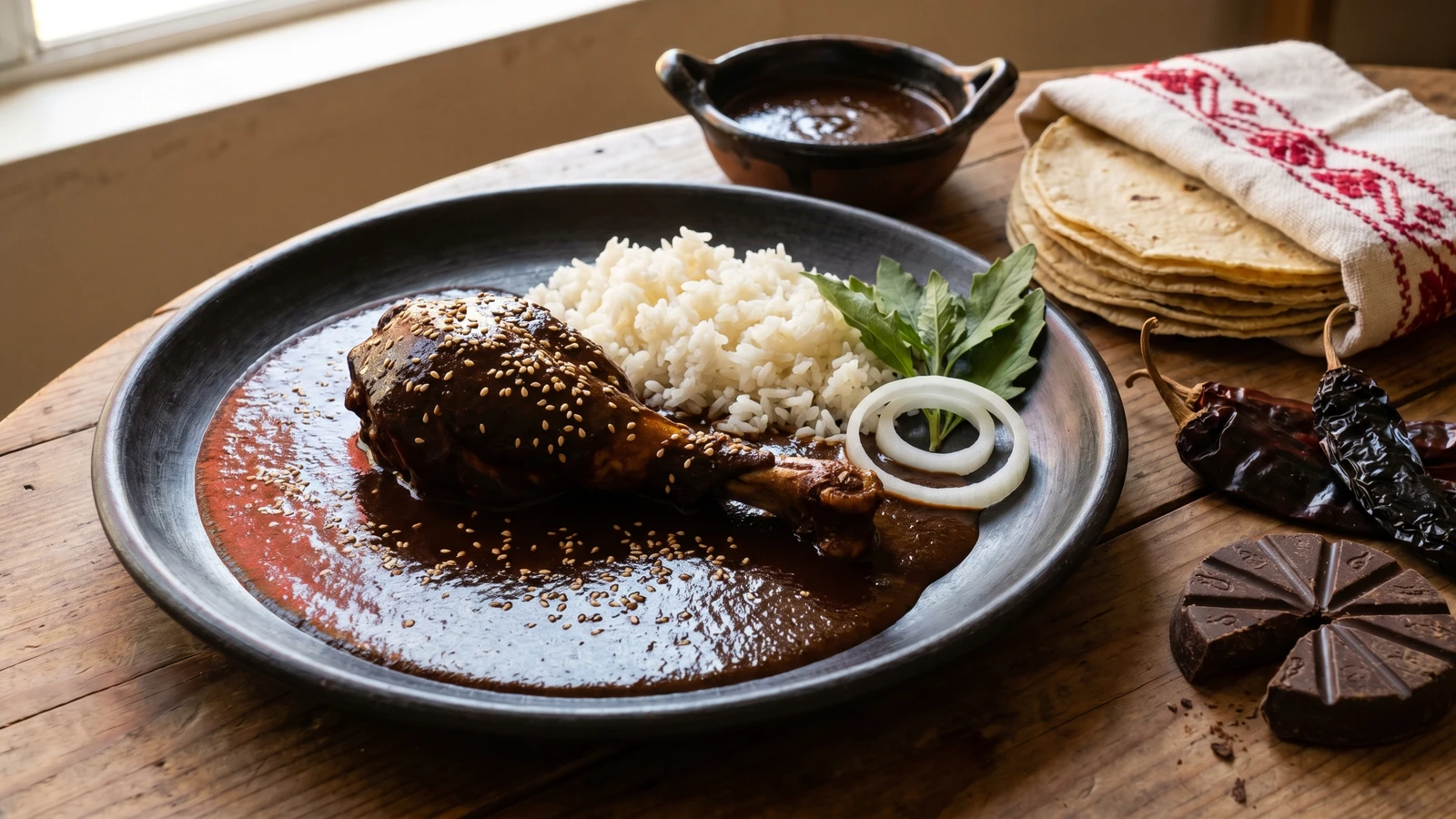 Mole Negro Oaxaqueño con Guajolote
