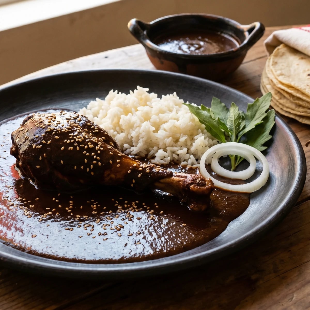 Mole Negro Oaxaqueño con Guajolote