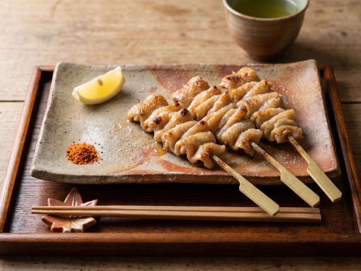 Yakitori Kawa (皮, chicken skin)