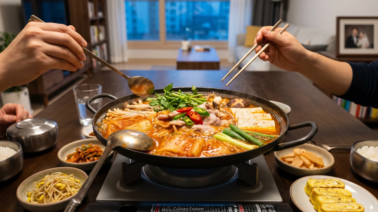 Kimchi-jeongol (Kimchi Hot Pot)