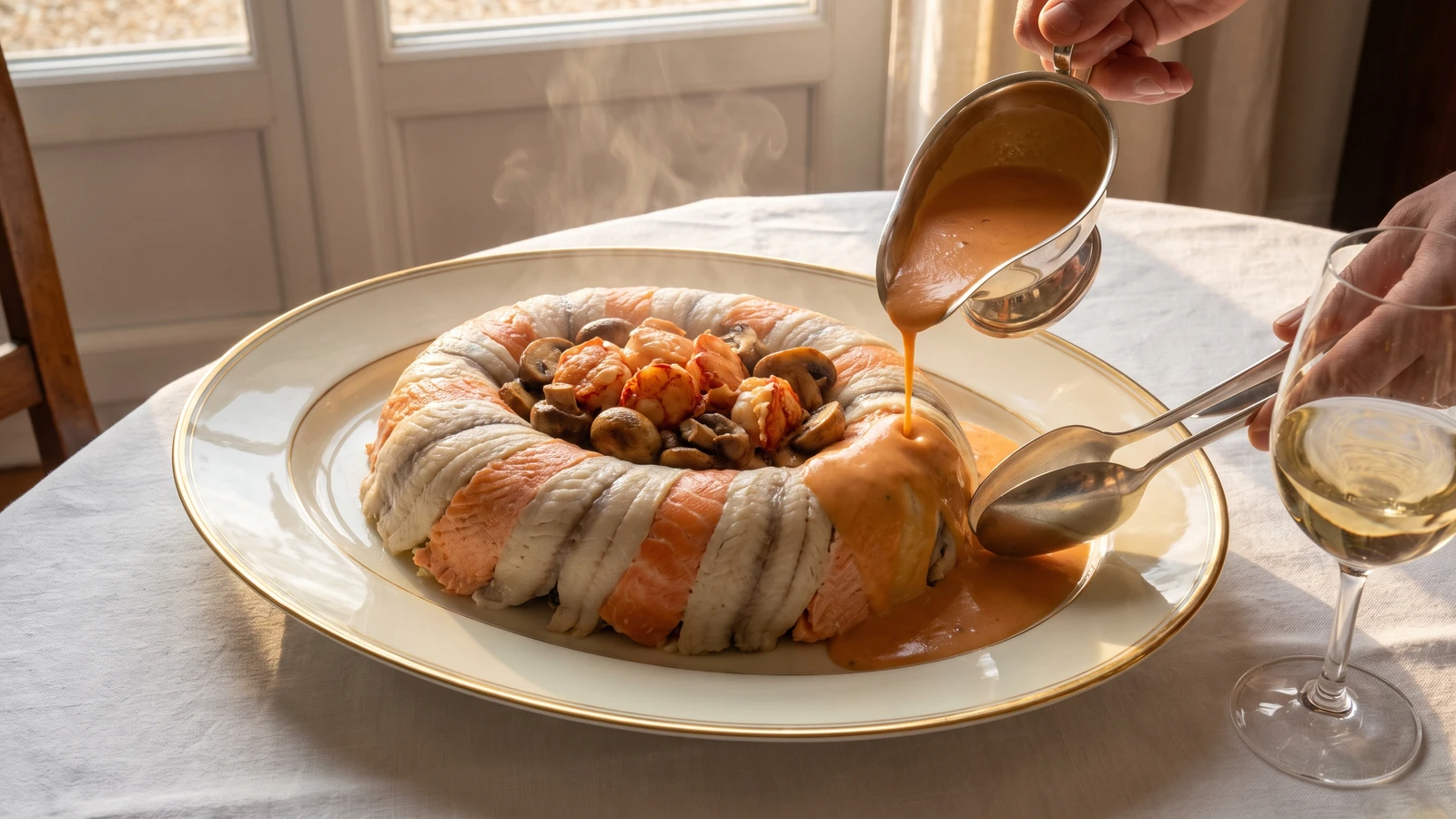 Turban de Filets de Soles et Saumon Villaret