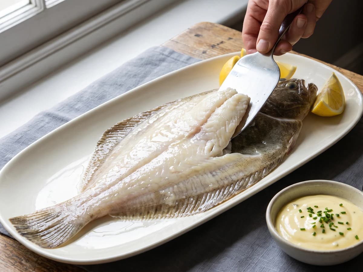 Cold Turbot - Chef Juliette