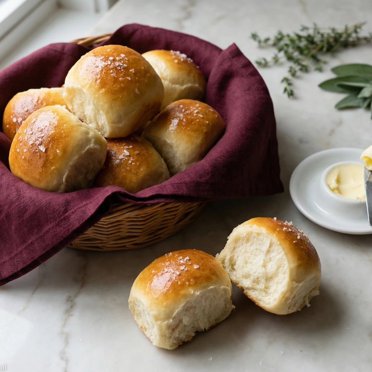 Parker House Rolls