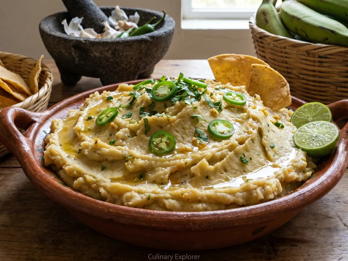 Sotavento Plantain Mash (Machuca de Plátano) - Chef Lupita