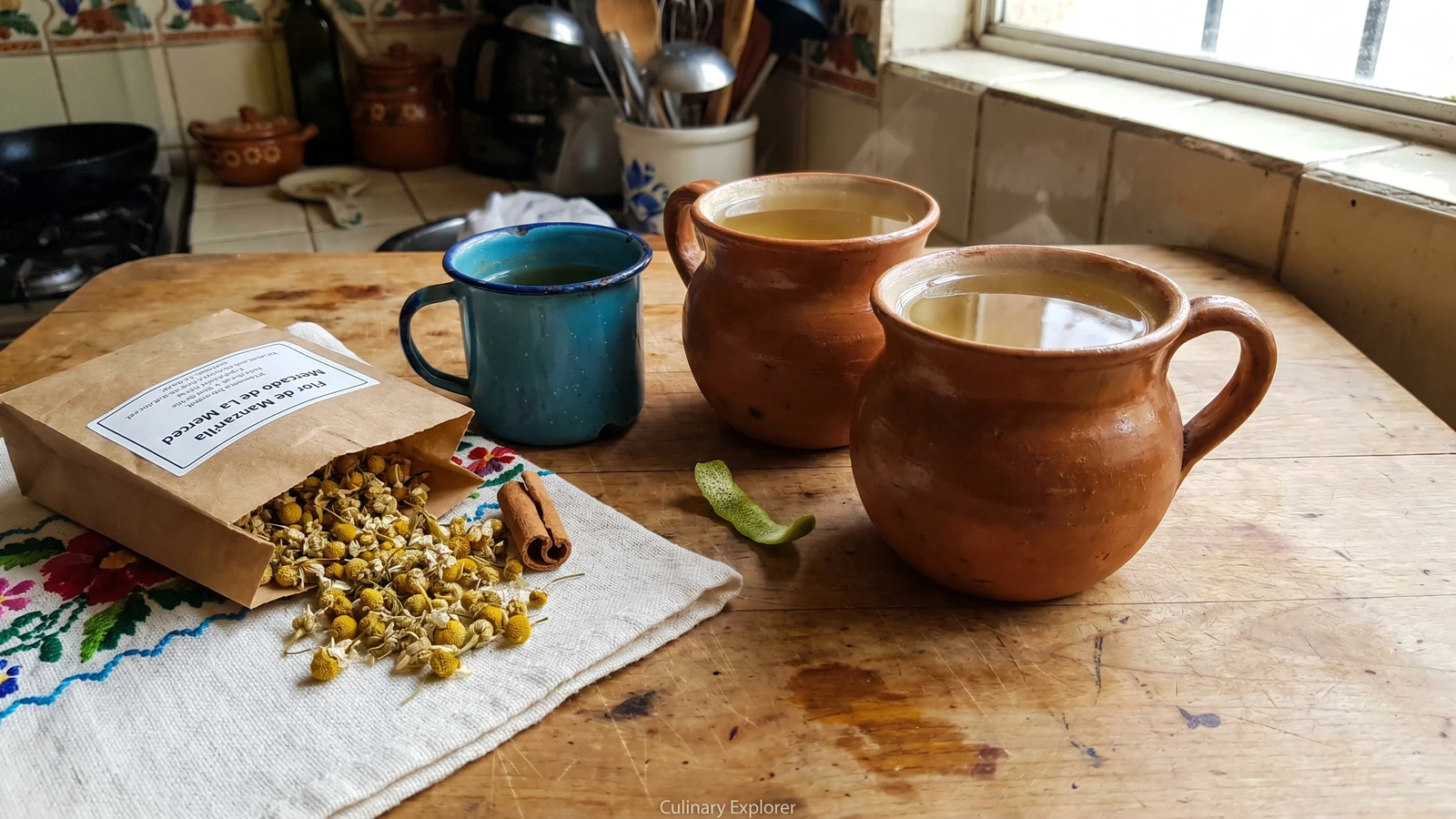 Té de Manzanilla del Valle de México