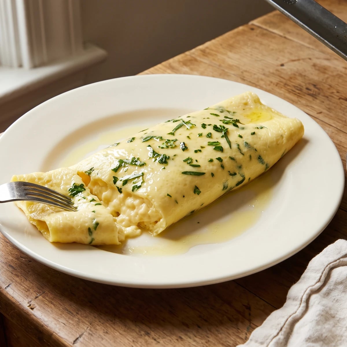 Omelette aux Fines Herbes