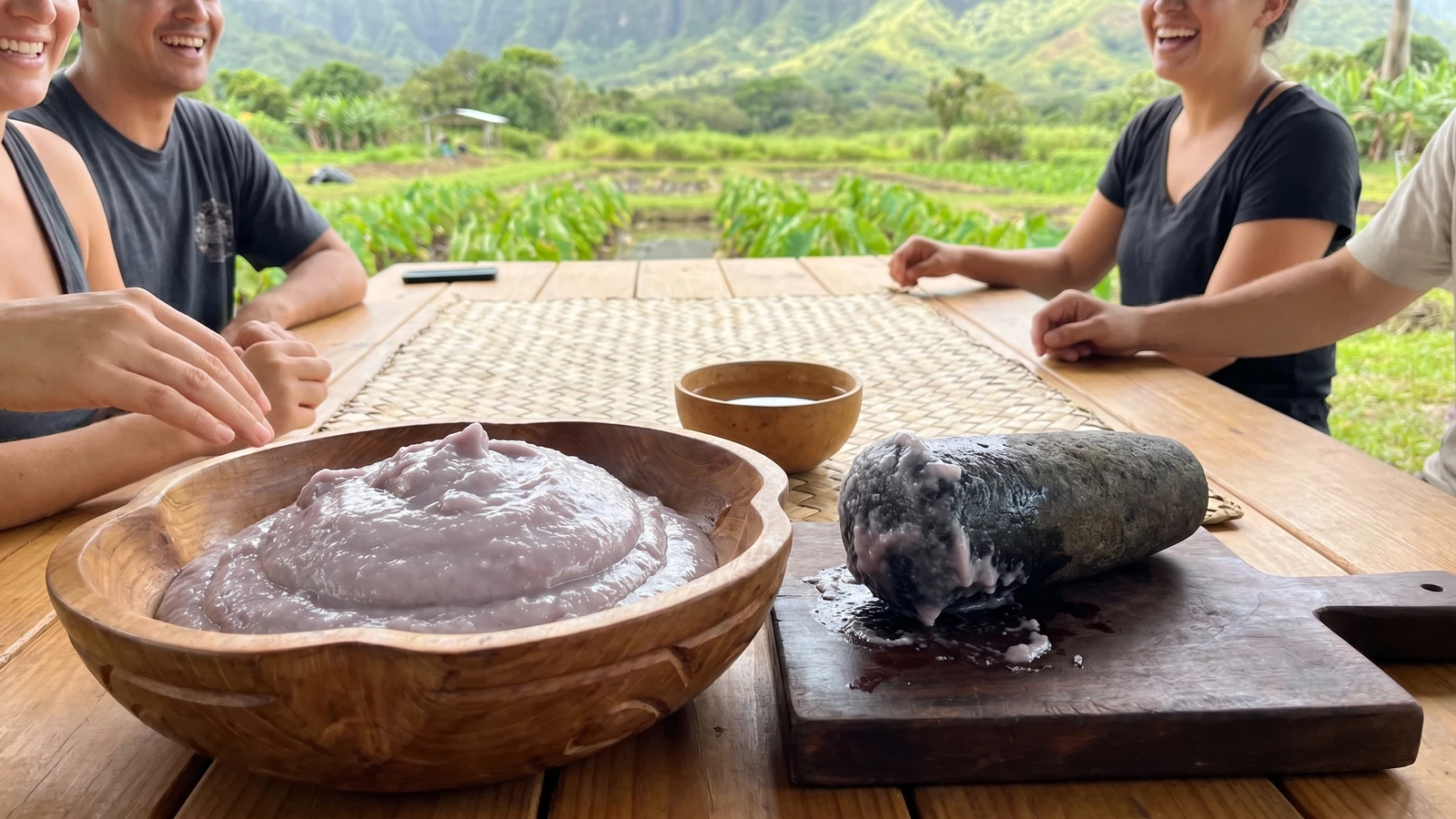Paʻiʻai (Hawaiian Hand-Pounded Taro)
