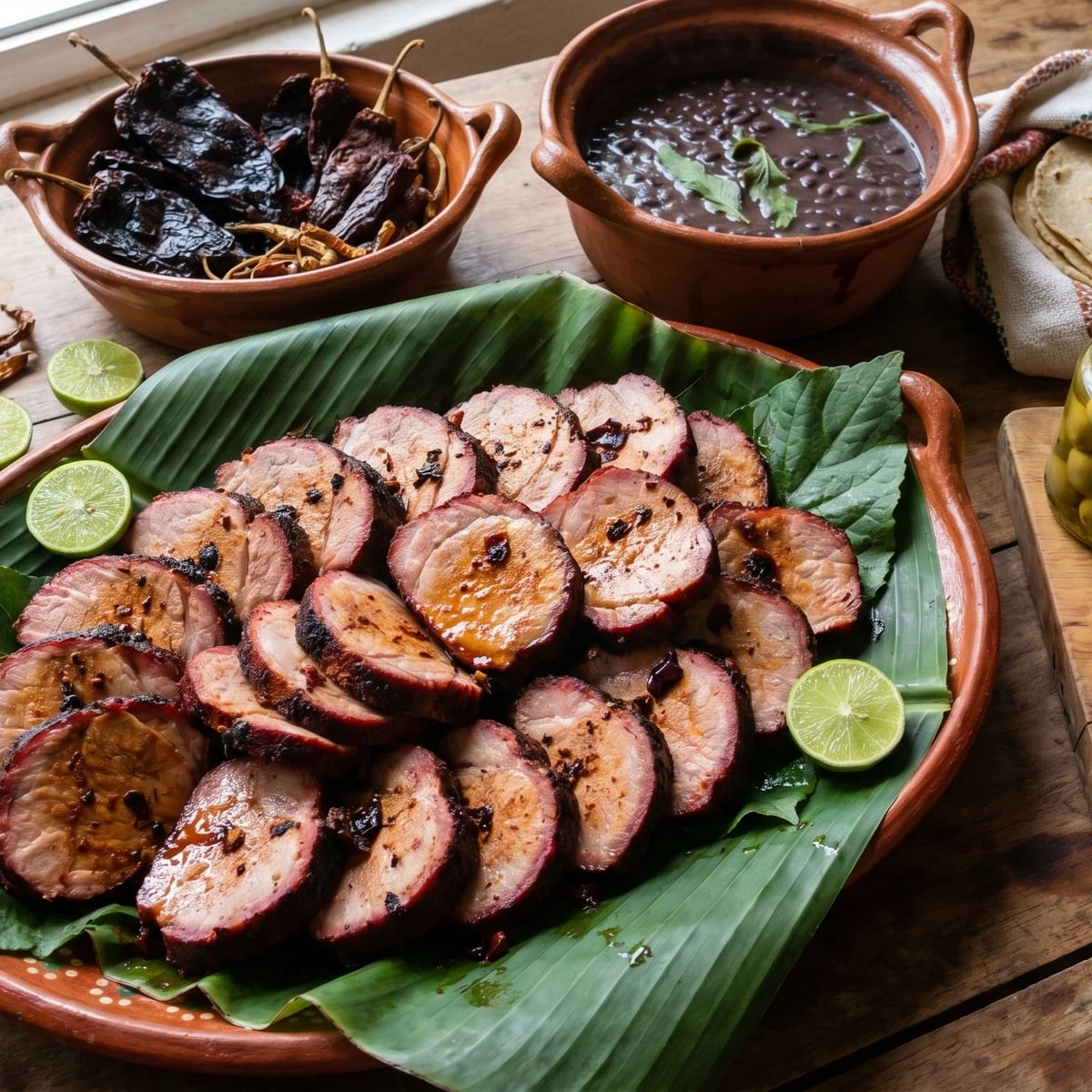 Los Tuxtlas Smoked Pork Loin (Carne de Chango)