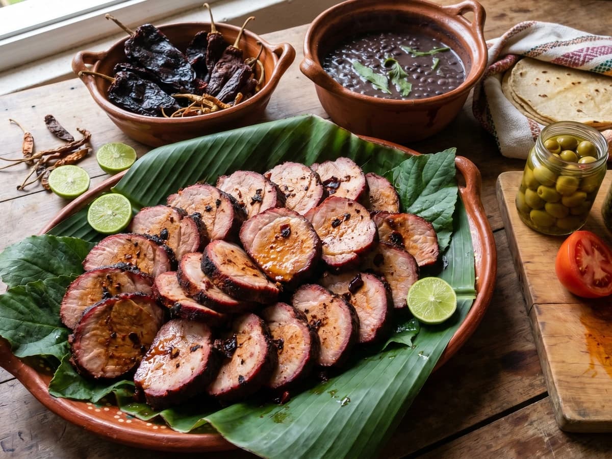 Los Tuxtlas Smoked Pork Loin (Carne de Chango) - Chef Lupita