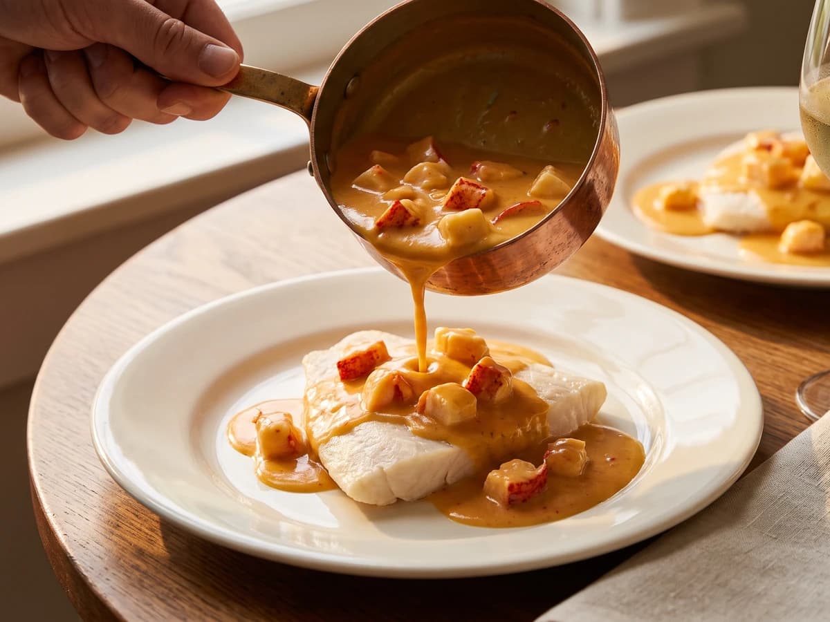 Newburg Sauce - Chef Juliette