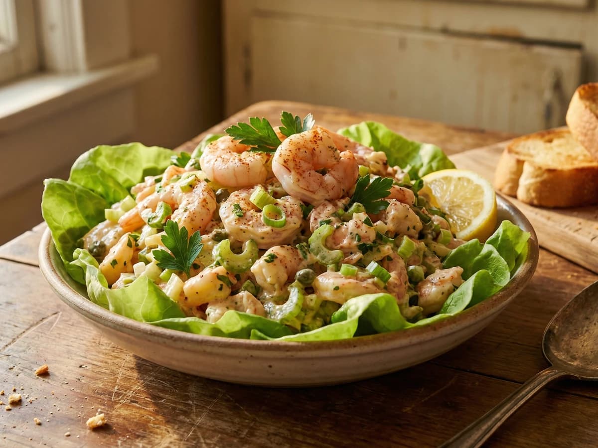 Gulf Shrimp Salad with Remoulade - Chef Remy