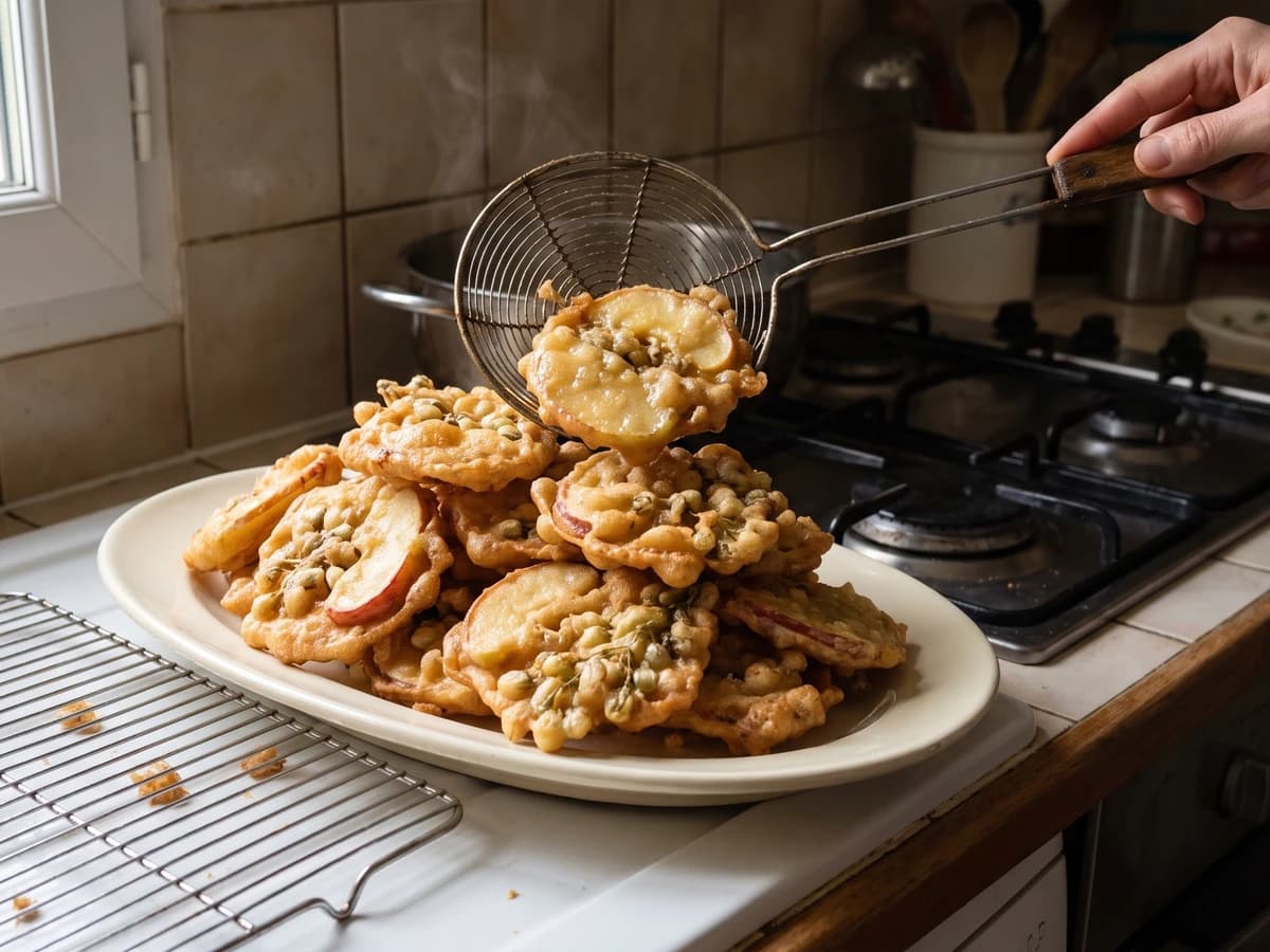 Batter for Fruit and Flower Fritters - Chef Juliette