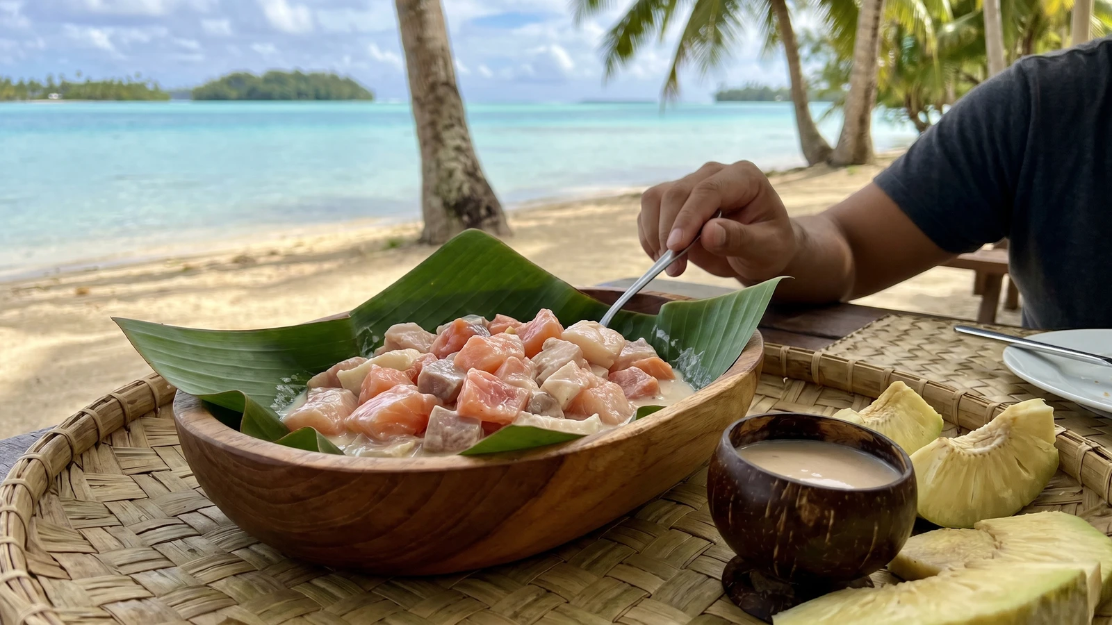 Fāfaru (Tahitian Fish in Fermented Seawater)