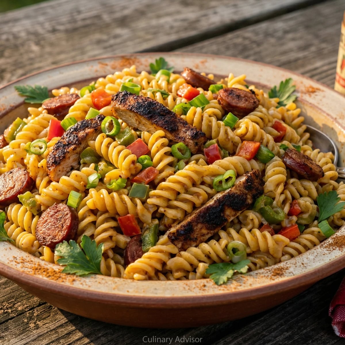 Cajun Chicken Pasta Salad