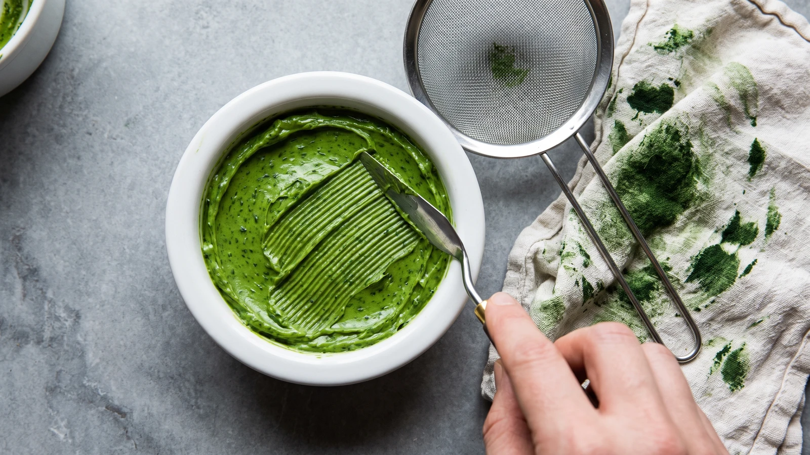 Green Colouring Butter