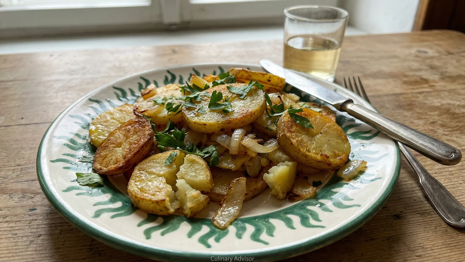 Geröstete Erdäpfel