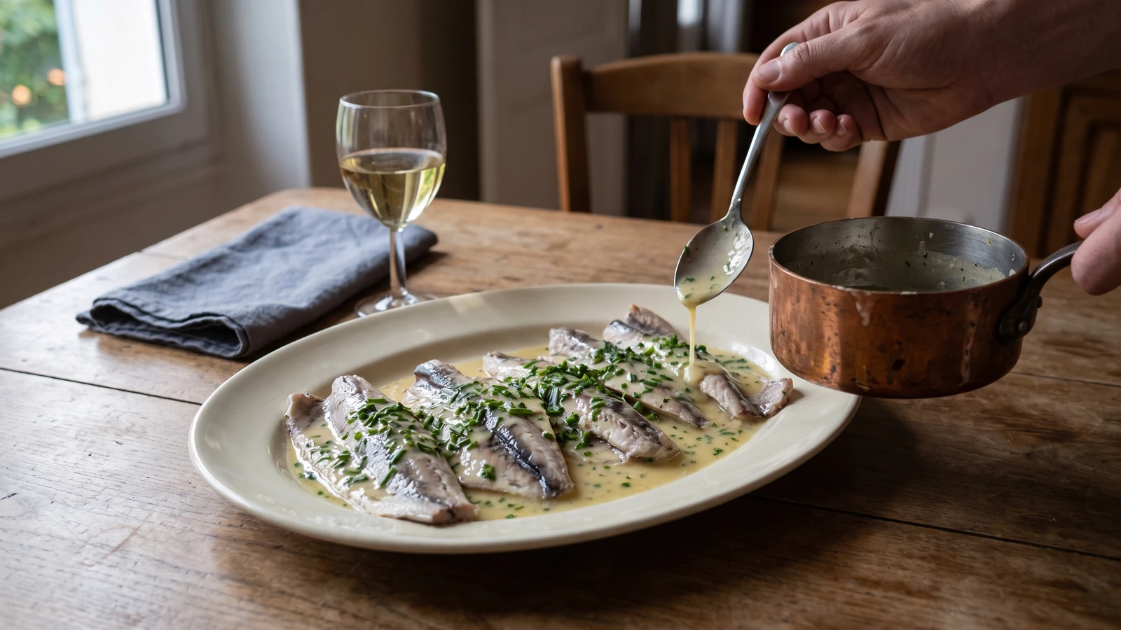 Filets de Maquereau aux Fines Herbes