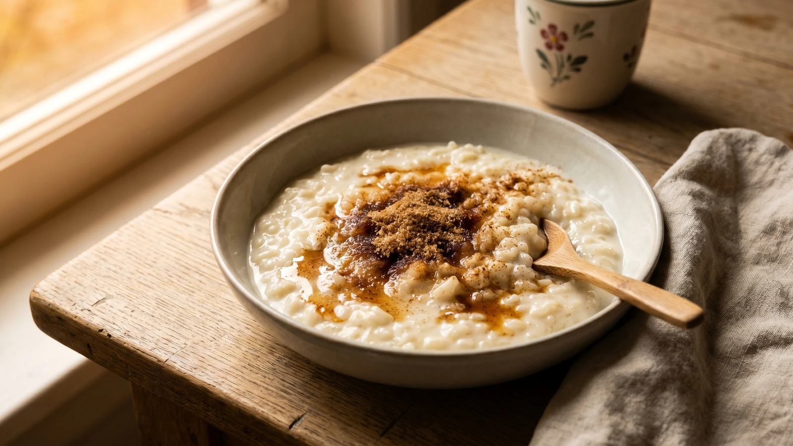 Rijstebrij (Dutch Rice Pudding)
