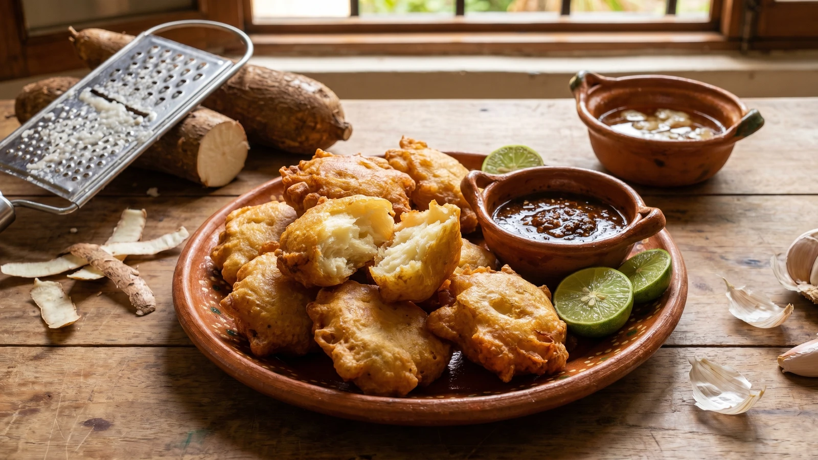 Frituras de Yuca de Coyolillo