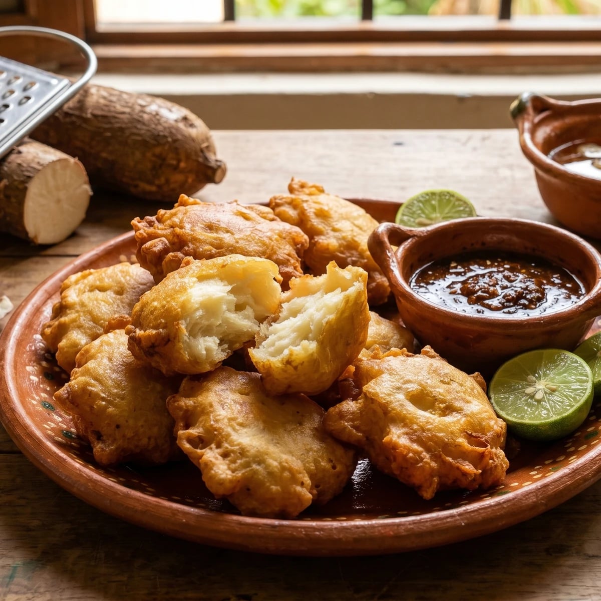 Frituras de Yuca de Coyolillo