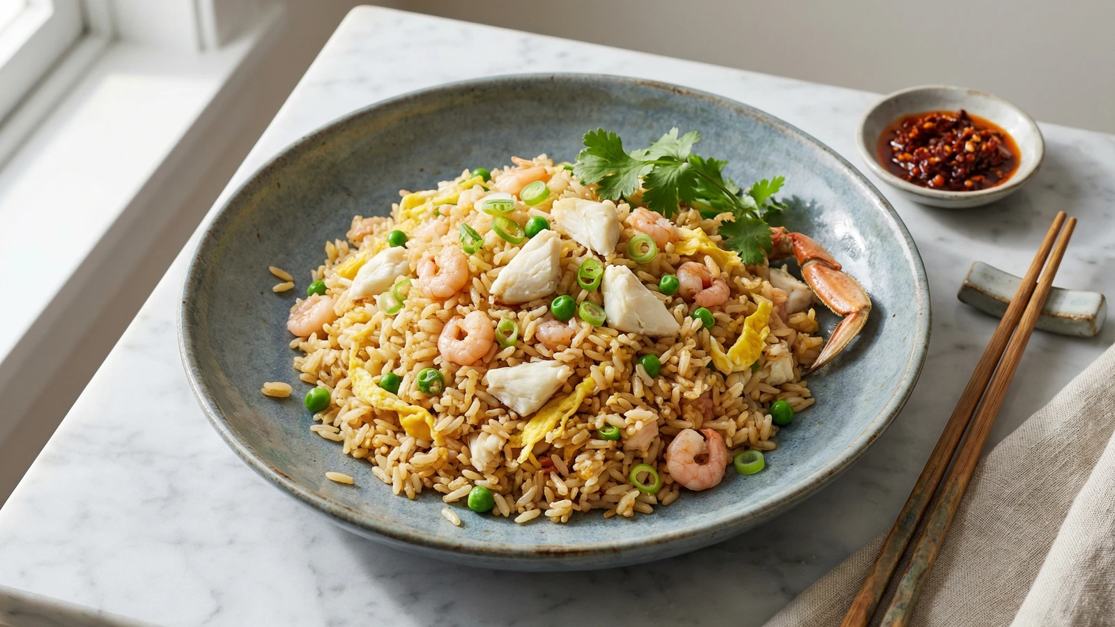 Shrimp and Crab Fried Rice